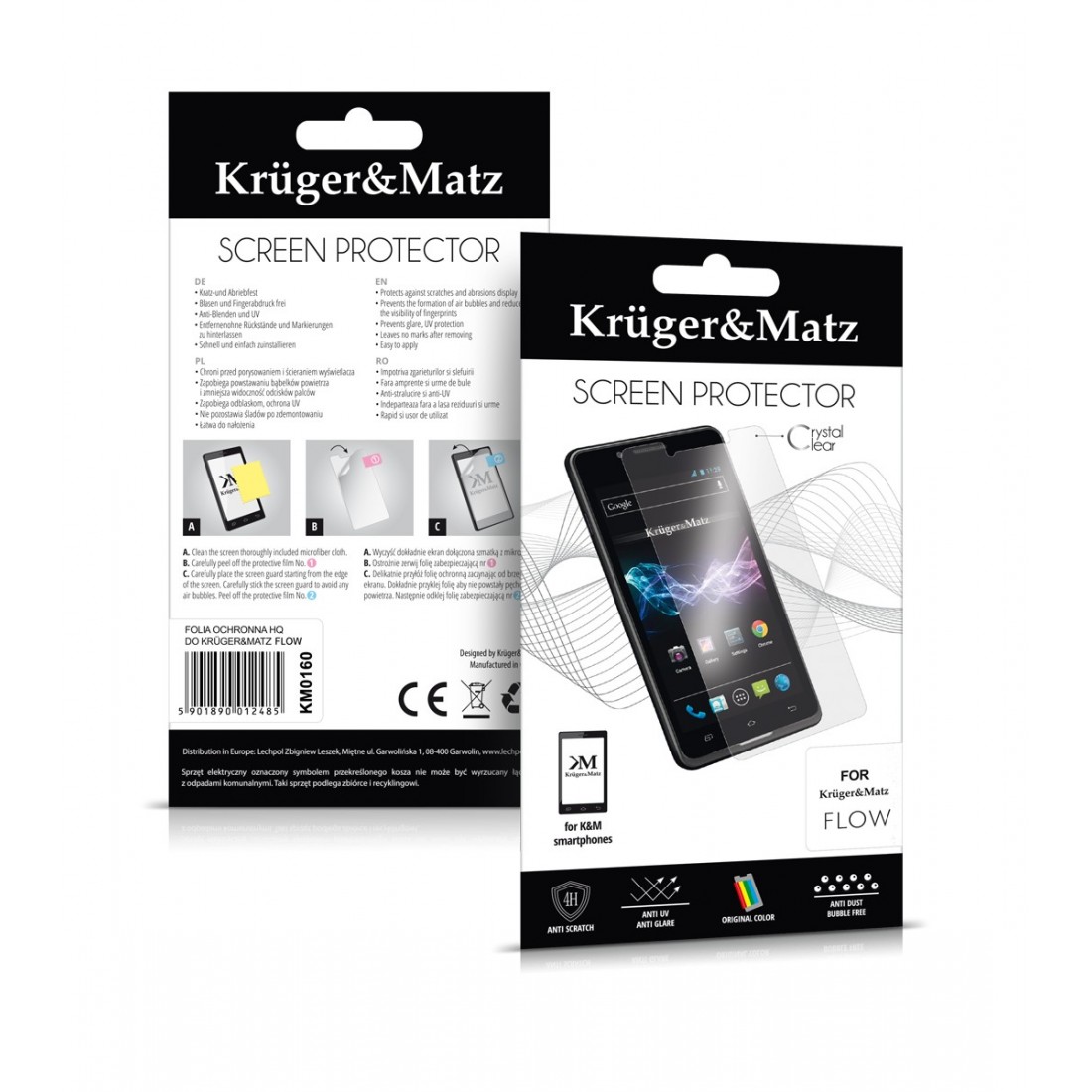 FOLIE PROTECTIE SMARTPHONE FLOW KRUGER&MATZ