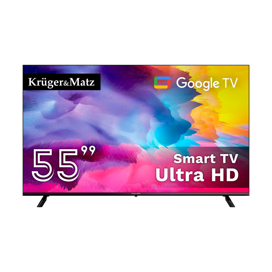 GOOGLE SMART TV 55 INCH 141CM ULTRAHD 4K KRUGER&MATZ
