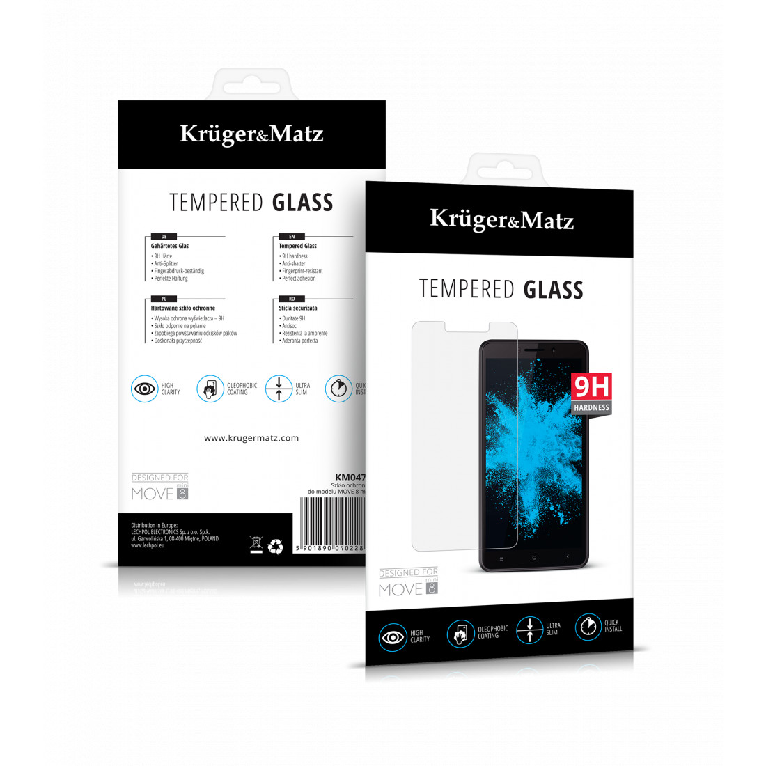 FOLIE STICLA PROTECTIE MOVE 8 MINI KRUGER&MATZ