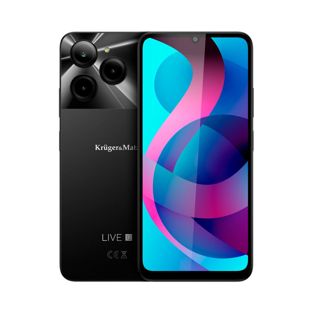 SMARTPHONE LIVE 12 NEGRU KRUGER&MATZ