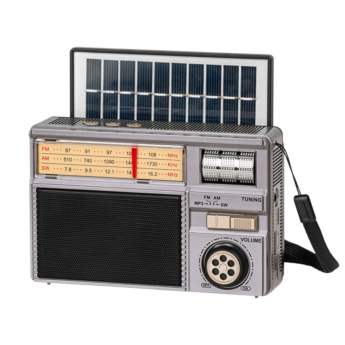 RADIO PORTABIL ANALOG INCARCARE SOLARA KRUGER&MATZ