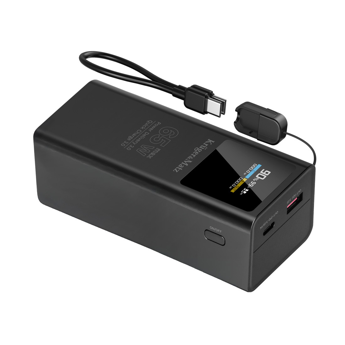 POWER BANK 20000 MAH LI-ION 65W QC PD KRUGER&MATZ