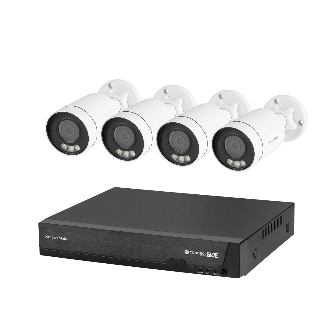 KIT SUPRAVEGHERE WIFI CONNECT C300 TUYA KRUGER&MATZ
