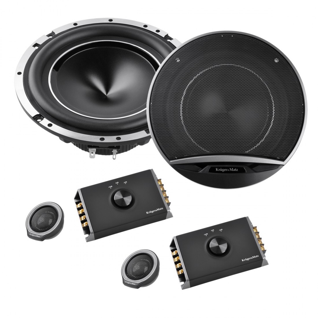 SET DIFUZOARE AUTO 6.5 INCH TWEETERE FILTRE K&M