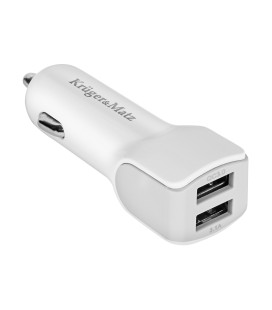 INCARCATOR AUTO USB DUAL 2.1A SI 1A K&M