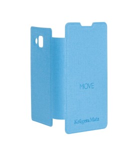 FLIP COVER ALBASTRU MOVE KRUGER&MATZ