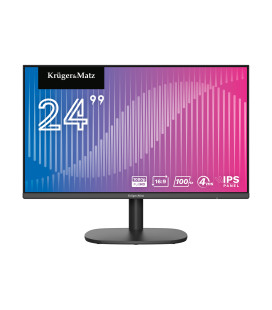 MONITOR IPS E-LED 100HZ 4MS 24 INCH KRUGER&MATZ