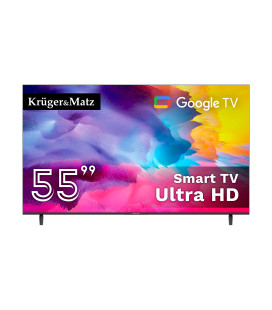 GOOGLE SMART TV 5.0 55 inch 141CM ULTRAHD 4K KRUGER&MATZ