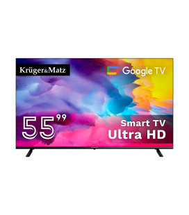 GOOGLE SMART TV 55 INCH 141CM ULTRAHD 4K KRUGER&MATZ
