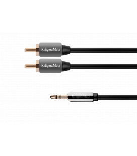 CABLU 3.5-2RCA 1.0M KRUGER&MATZ