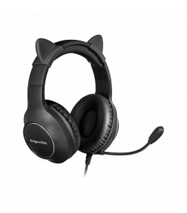 CASTI GAMER KIDS KRUGER&MATZ NEGRU