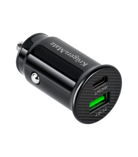 INCARCATOR AUTO 2XUSB 3.1A QC 3.0 PD K&M