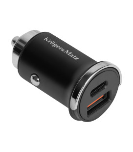 INCARCATOR AUTO USB / TYPE C QC PD 30W KRUGER&MATZ