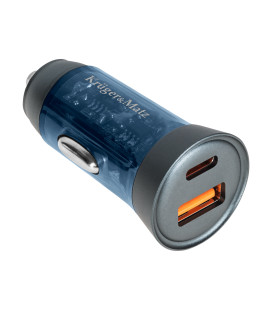 INCARCATOR AUTO USB / TYPE C QC PD 45W KRUGER&MATZ