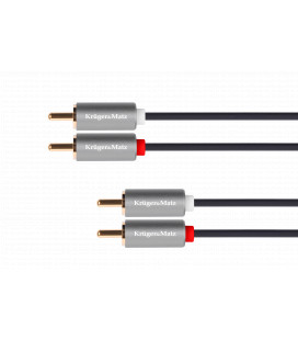 CABLU 2RCA - 2RCA 1M BASIC K&M