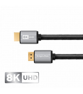 CABLU HDMI - HDMI 8K V 2.1 0.9M KRUGER&MATZ