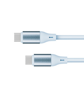 CABLU SILICON TYPE C-TYPE C 100W 1M BASIC KRUGER&MATZ