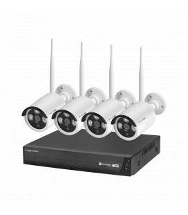 SET NVR SUPRAVEGHERE VIDEO WIFI 4 CAMERE TUYA C200