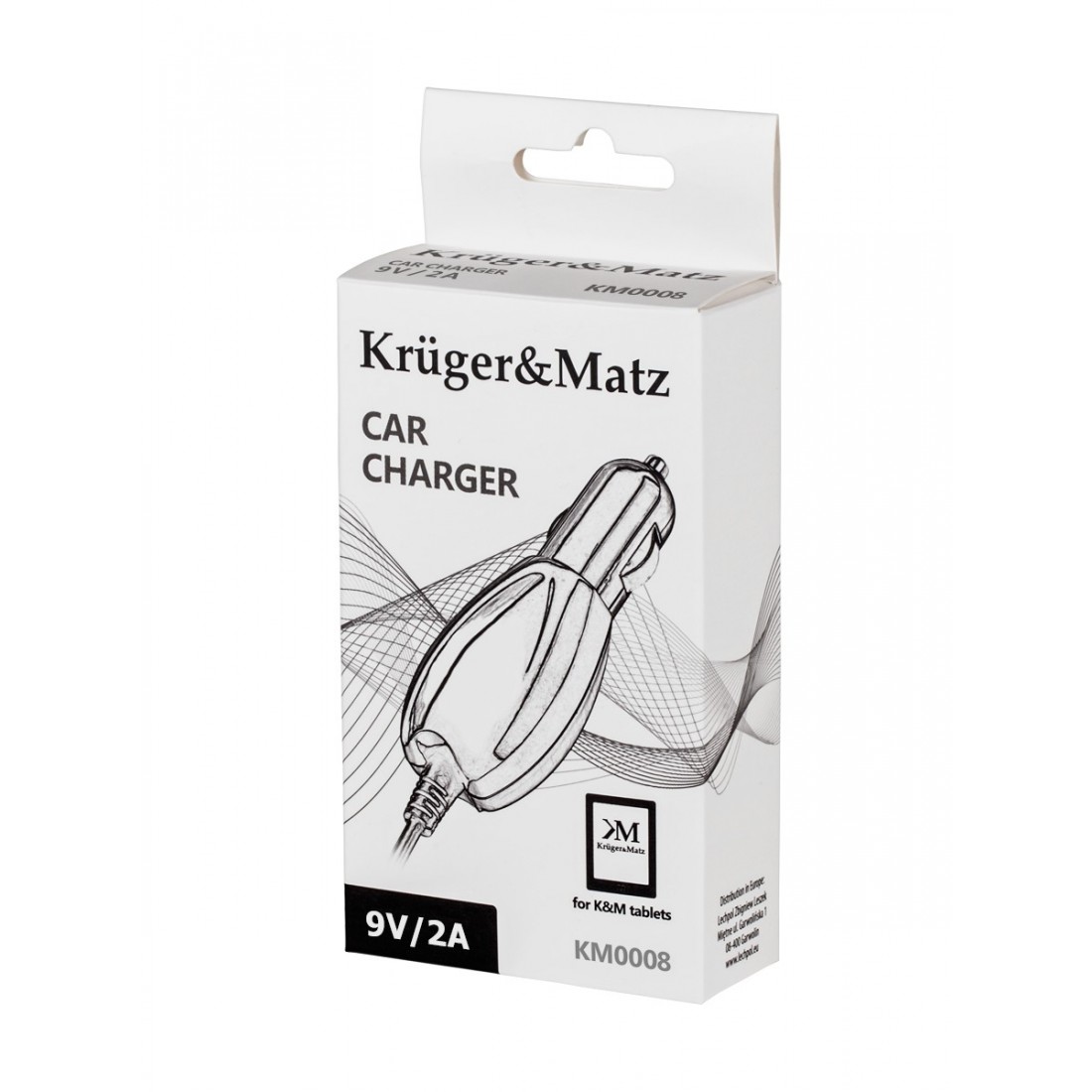 ALIMENTATOR AUTO TABLETA 9V 2A KRUGER&MATZ