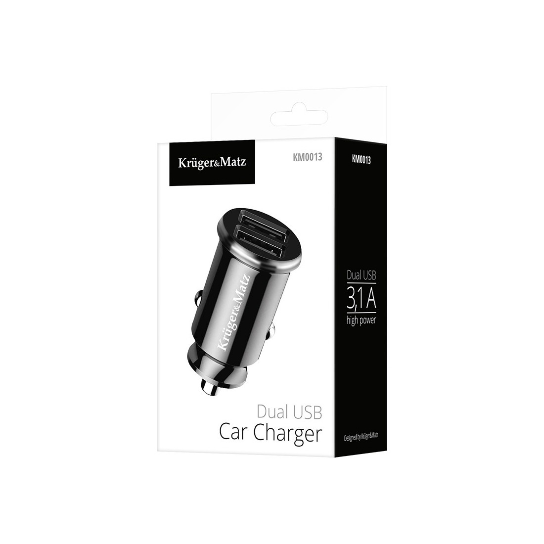 INCARCATOR AUTO USB DUAL 3.1A SI 1A KRUGER&MATZ