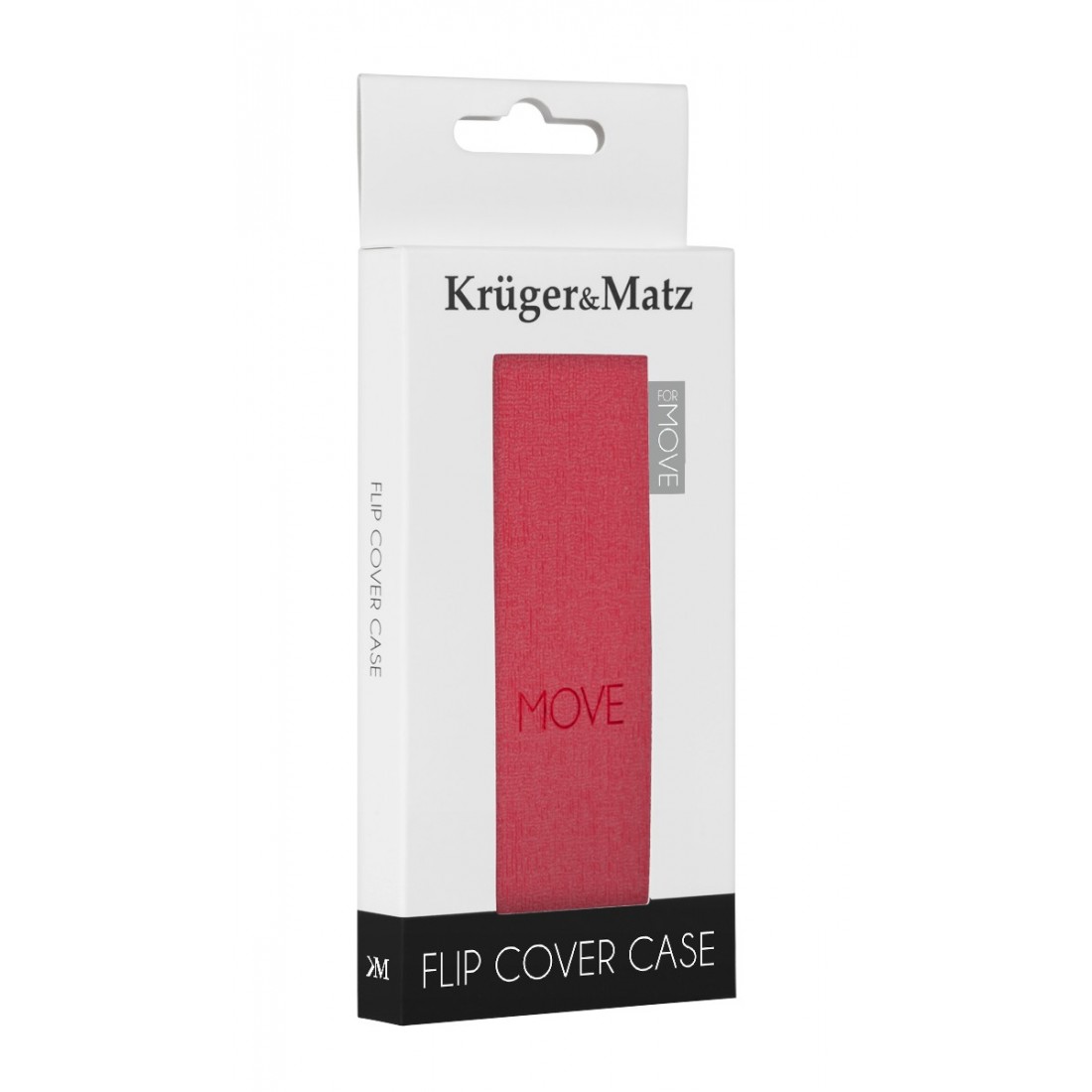 FLIP COVER ROSU MOVE KRUGER&MATZ