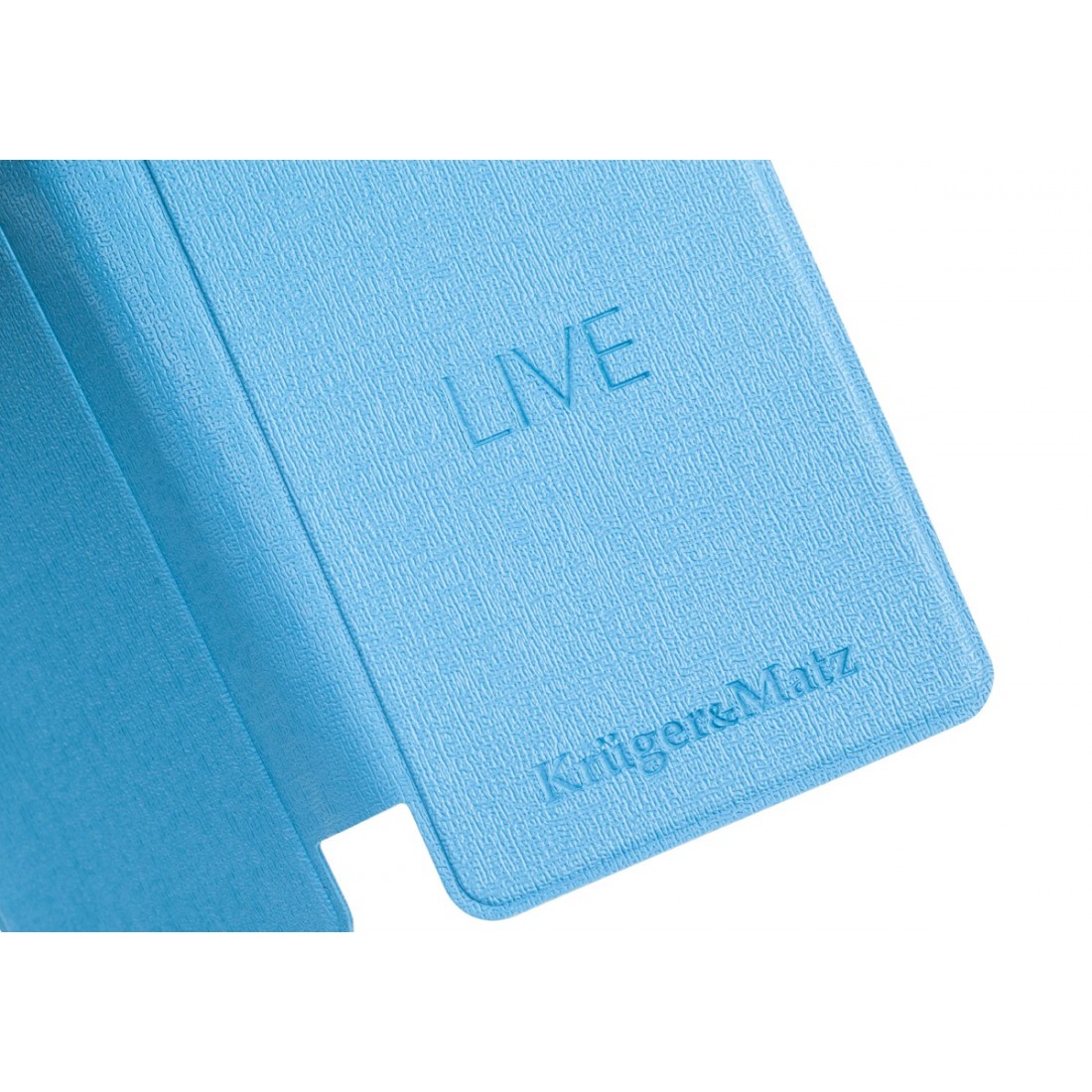 FLIP COVER ALBASTRU LIVE KRUGER&MATZ
