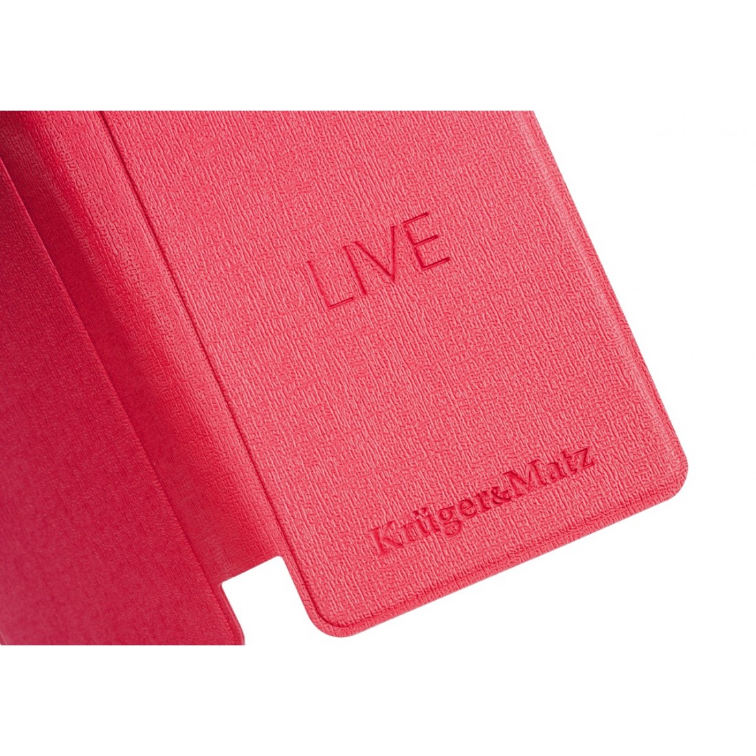 FLIP COVER ROSU LIVE KRUGER&MATZ
