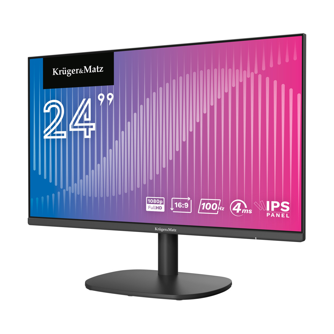 MONITOR IPS E-LED 100HZ 4MS 24 INCH KRUGER&MATZ