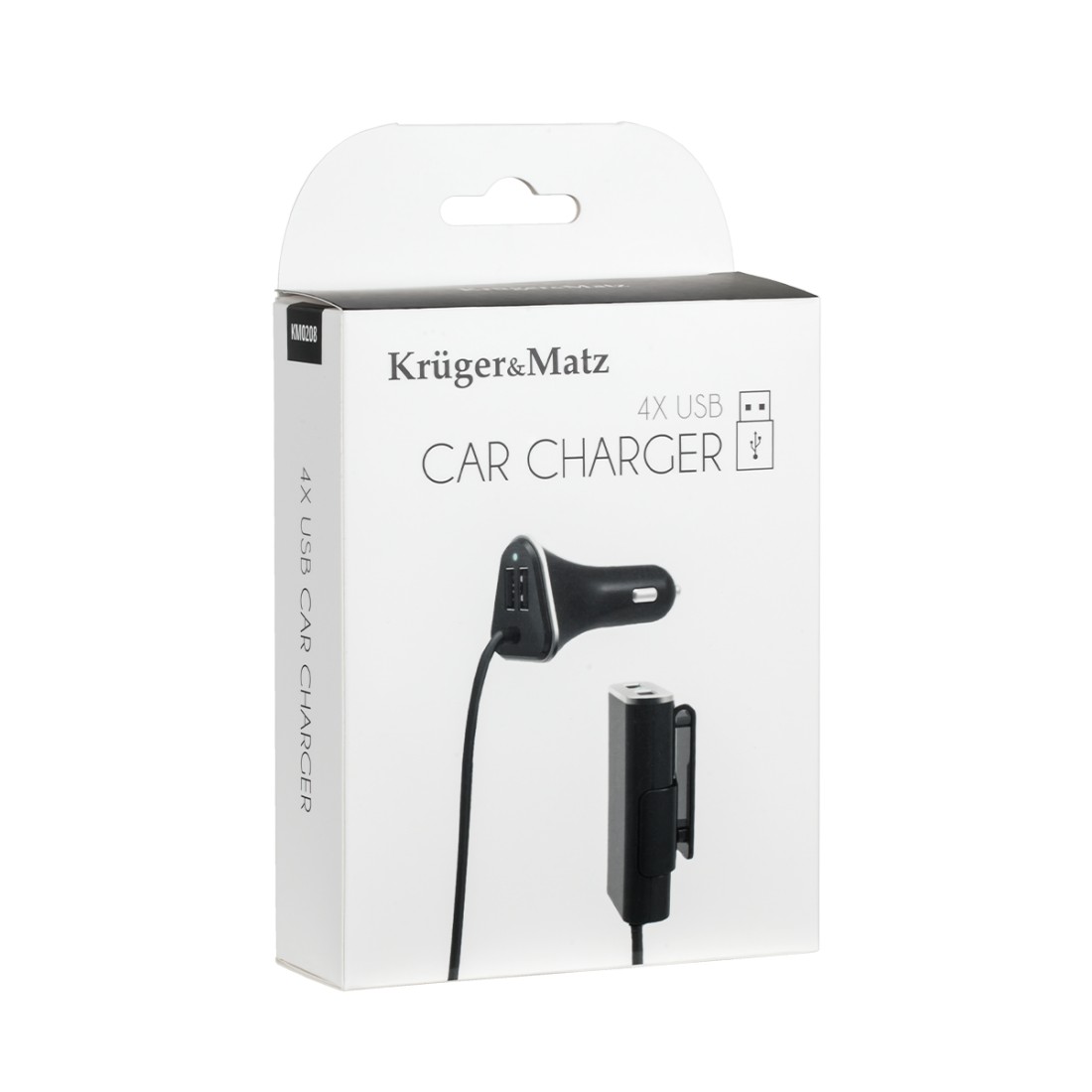 INCARCATOR AUTO 2+2 USB 5.2A KRUGER&MATZ