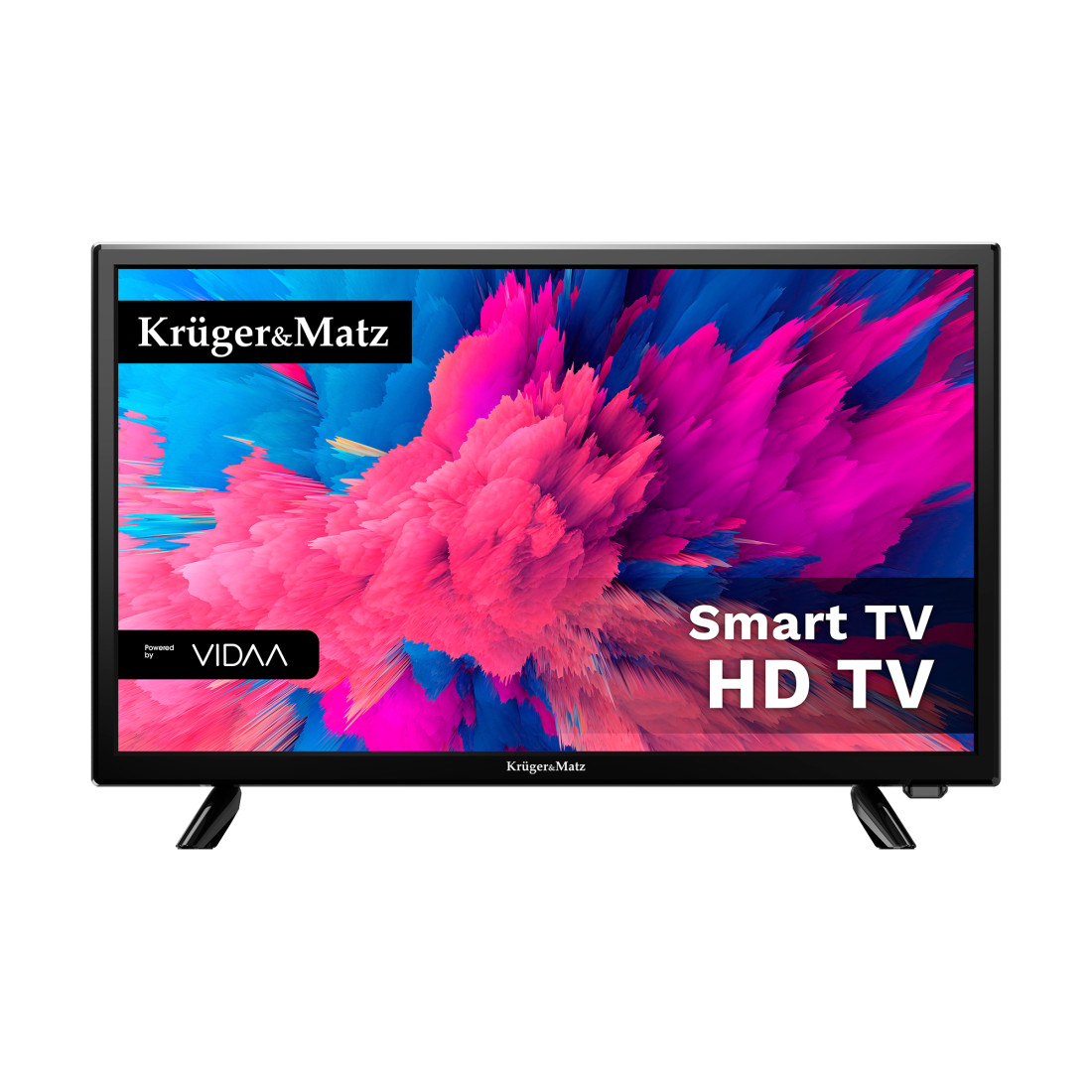 TV LED HD SMART VIDAA 24INCH 61CM 220V KRUGER&MATZ