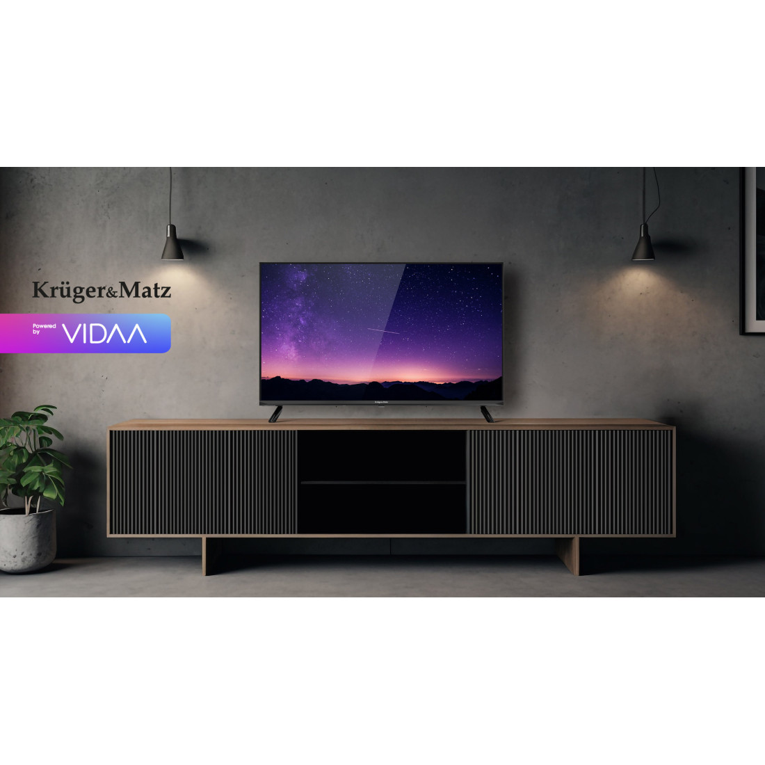 TV HD 32 INCH 81 CM DVB-T2/S2 VIDAA KRUGER&MATZ