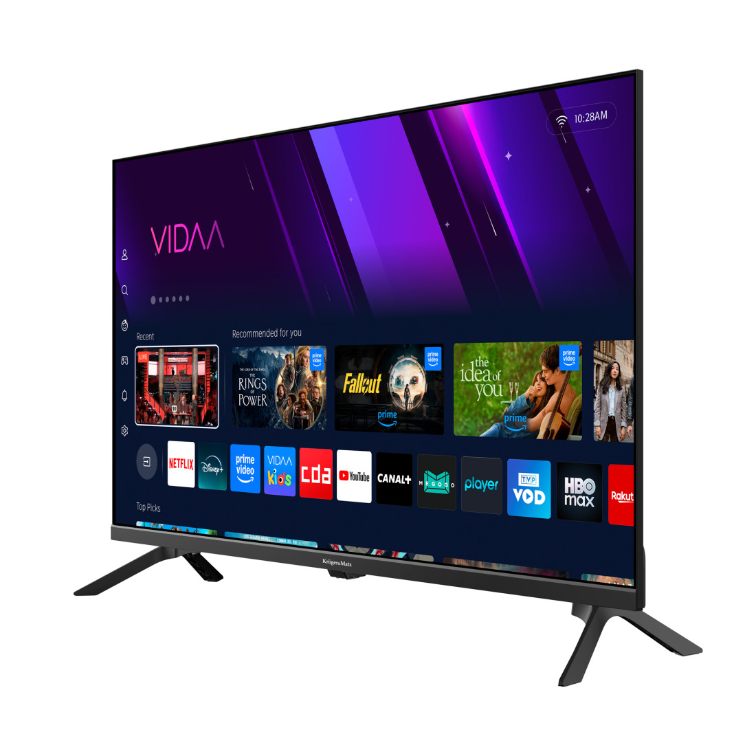 TV HD 32 INCH 81 CM DVB-T2/S2 VIDAA KRUGER&MATZ