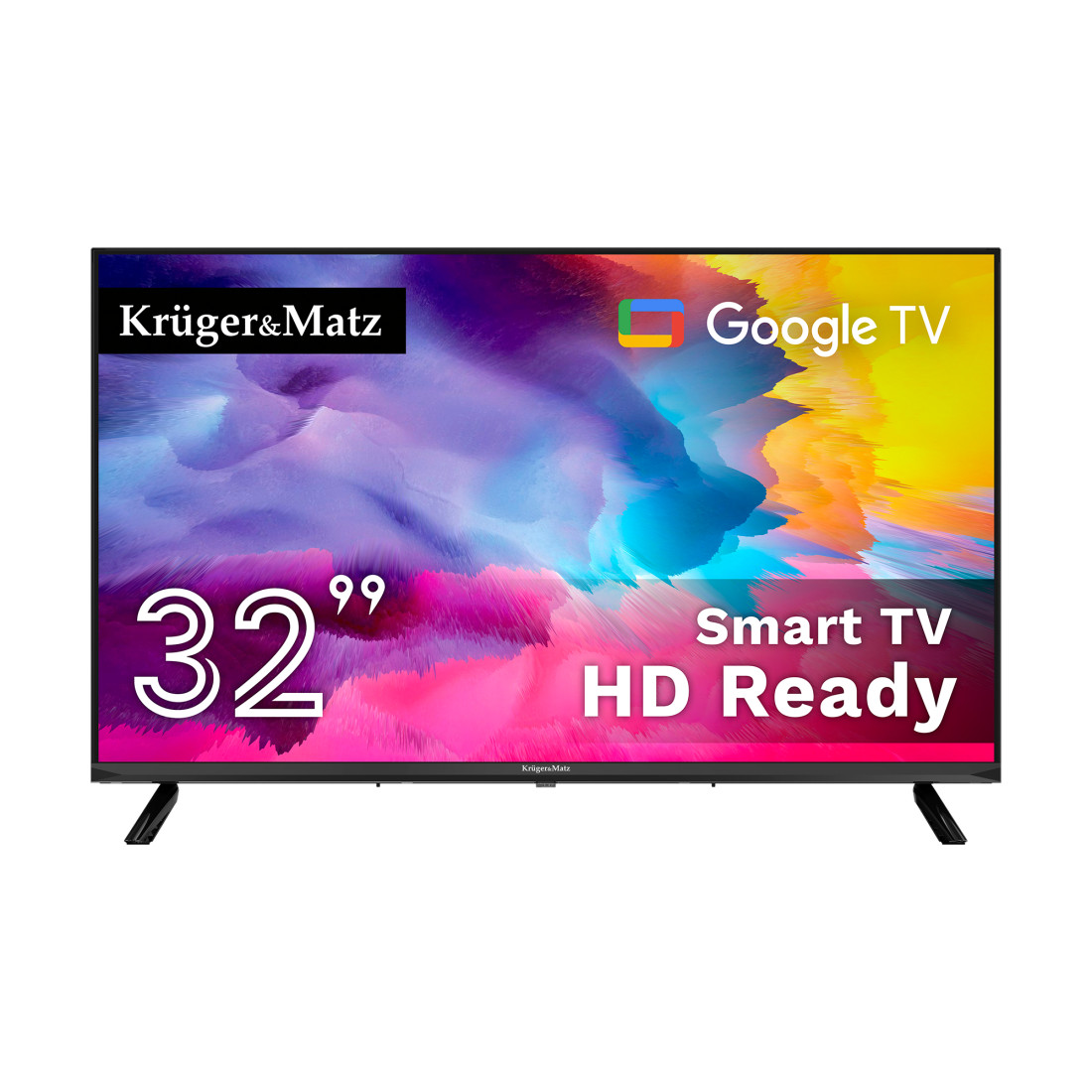 GOOGLE SMART TV 5.0 32 INCH 81CM H265 HEVC KRUGER&MATZ