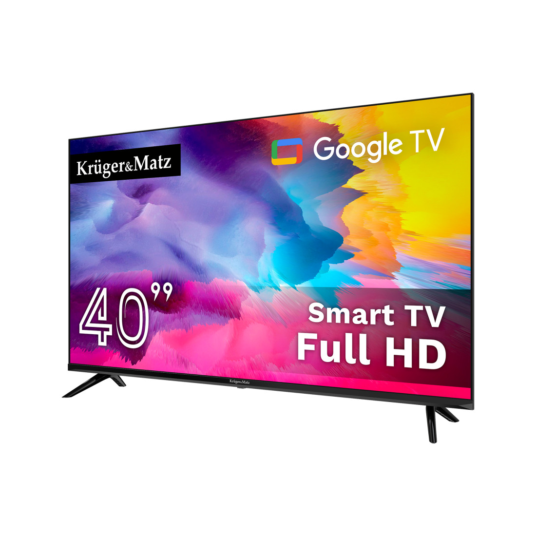 GOOGLE SMART TV 5.0 40 INCH 101CM H265 HEVC KRUGER&MATZ