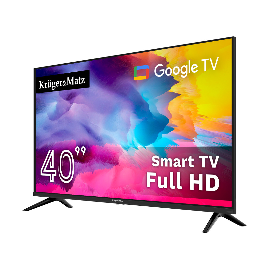 GOOGLE SMART TV 40 INCH 101CM H265 HEVC KRUGER&MATZ
