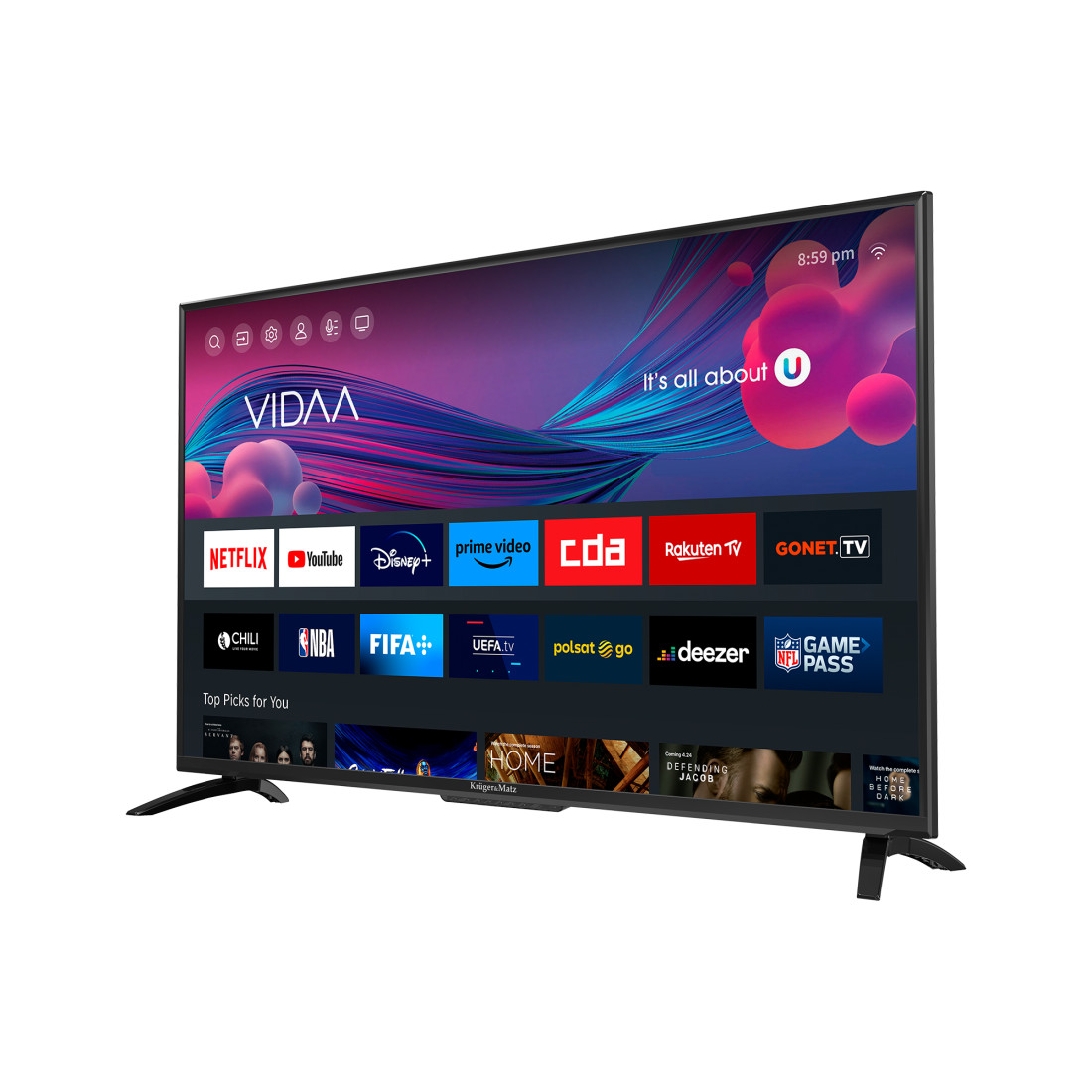 TV FULL HD 40 INCH 101CM SMART VIDAA KRUGER&MATZ