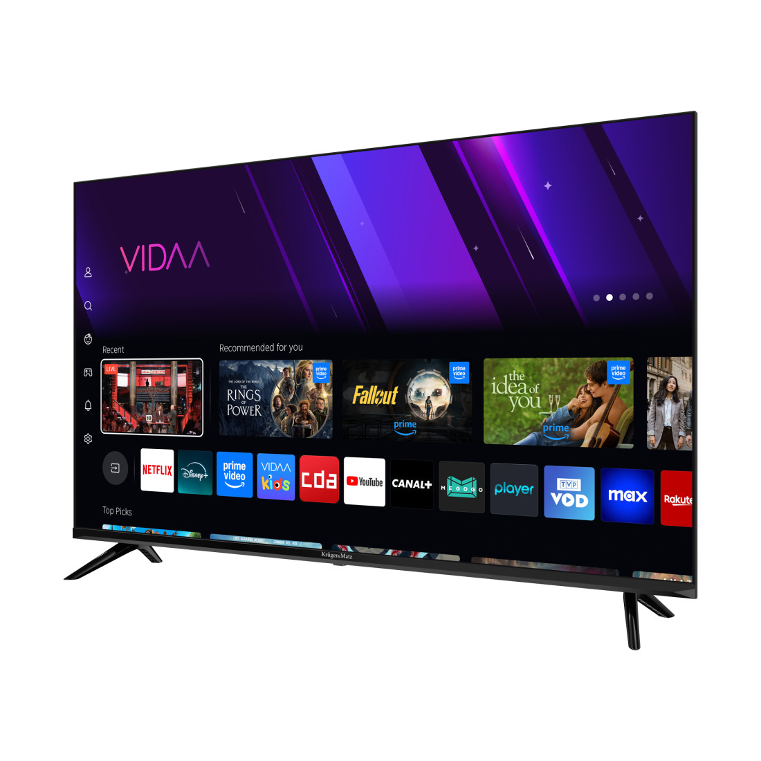 TV FULL HD 40 INCH 101CM SMART VIDAA KRUGER&MATZ