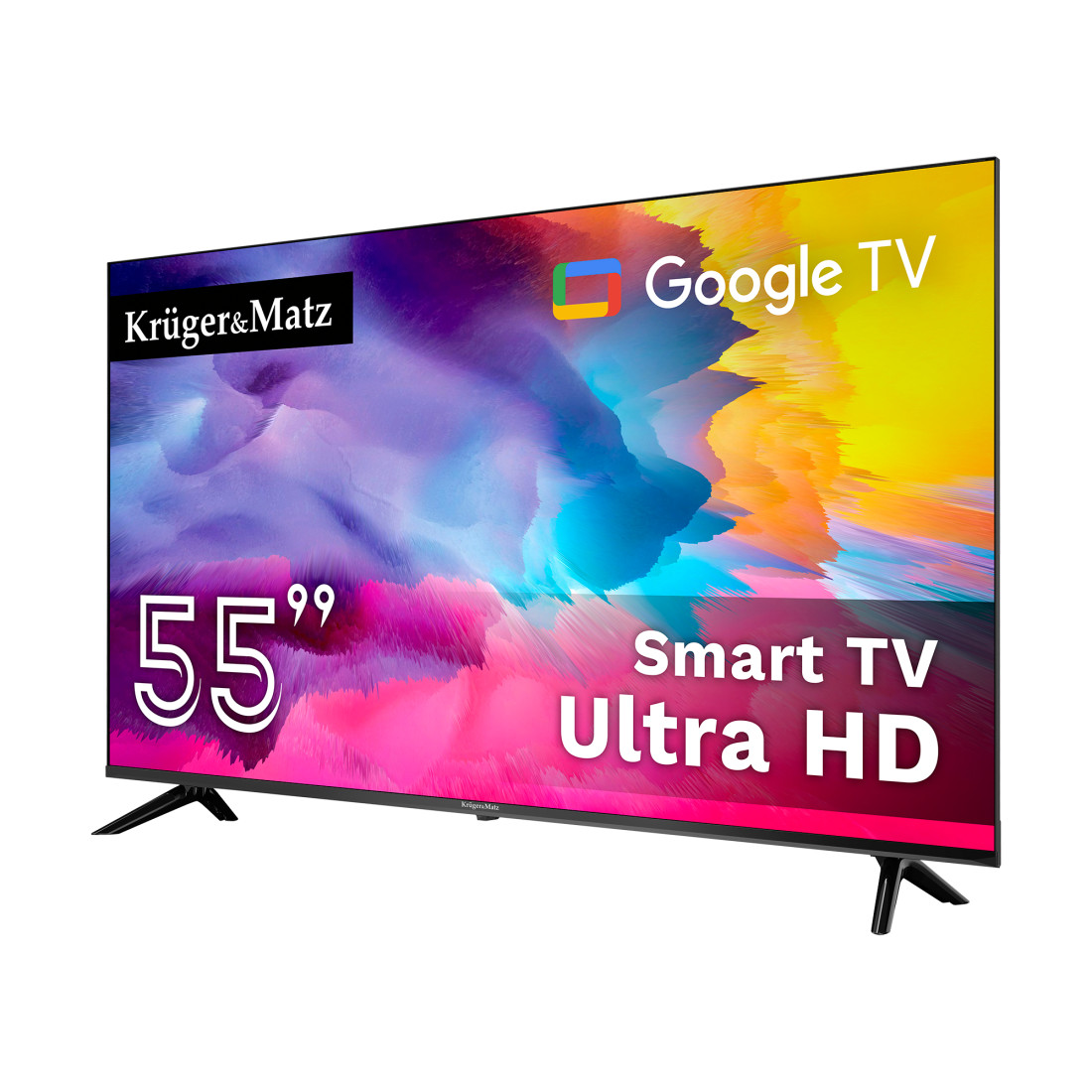 GOOGLE SMART TV 55 INCH 141CM ULTRAHD 4K KRUGER&MATZ