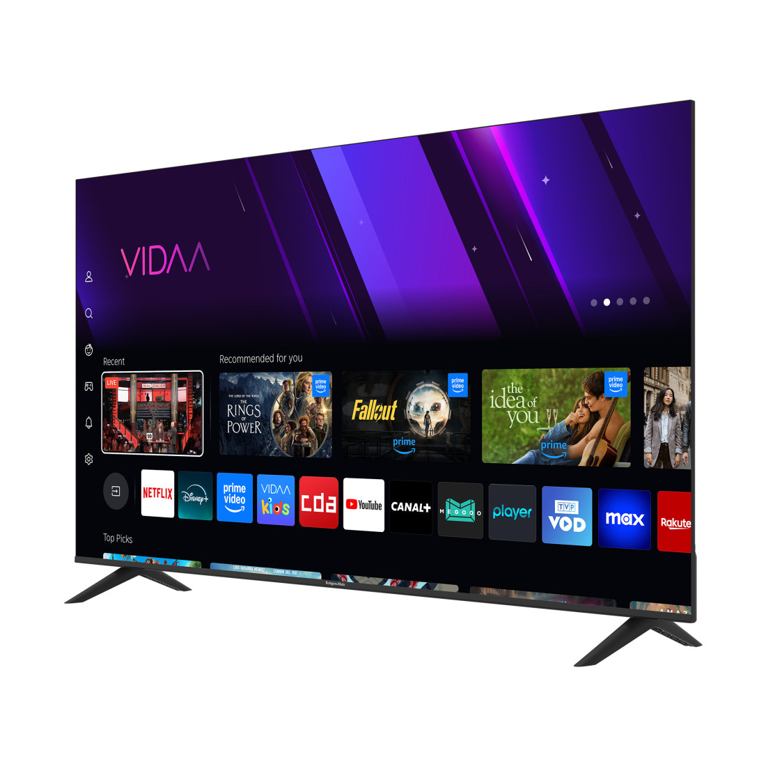 TV ULTRAHD 4K 55 INCH 140CM SMART VIDAA KRUGER&MATZ