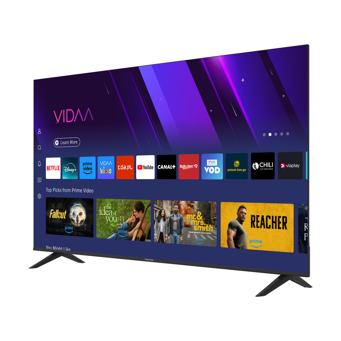 TV ULTRAHD 4K 65 INCH 165CM SMART VIDAA KRUGER&MATZ