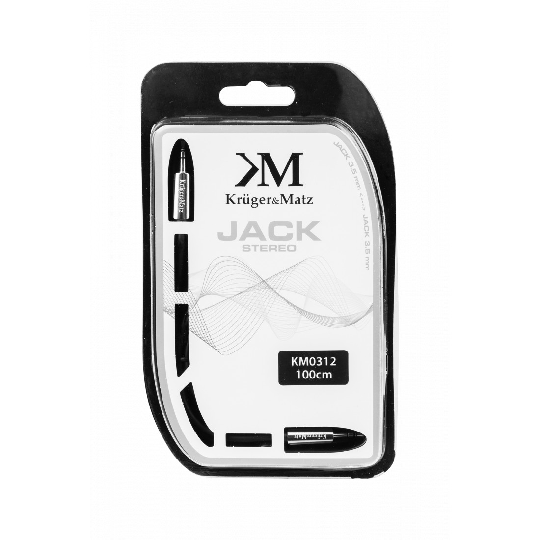 CABLU JACK 3.5-3.5 1.0M KRUGER&MATZ
