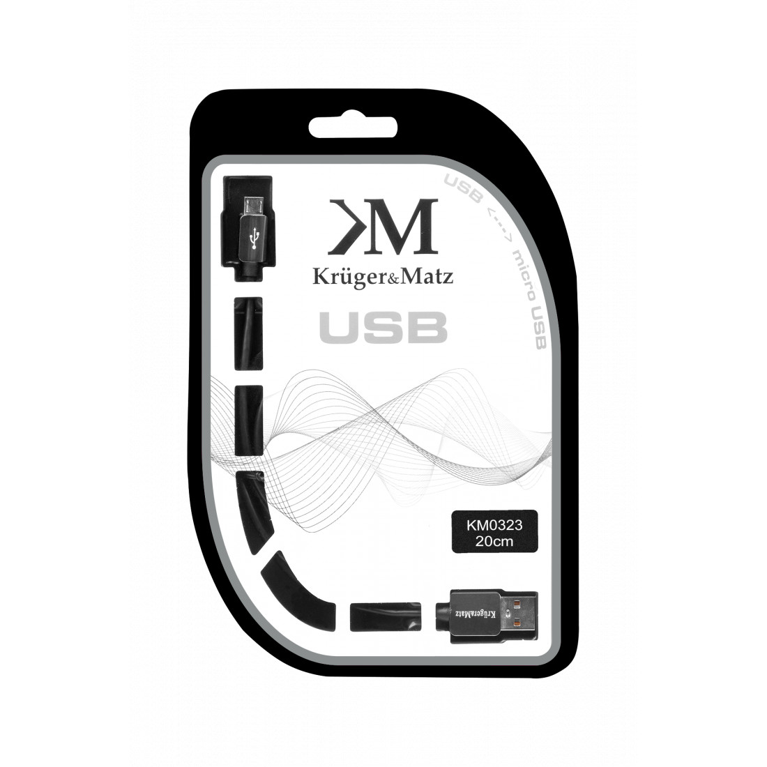 CABLU USB - MICRO USB 1.8M KRUGER&MATZ