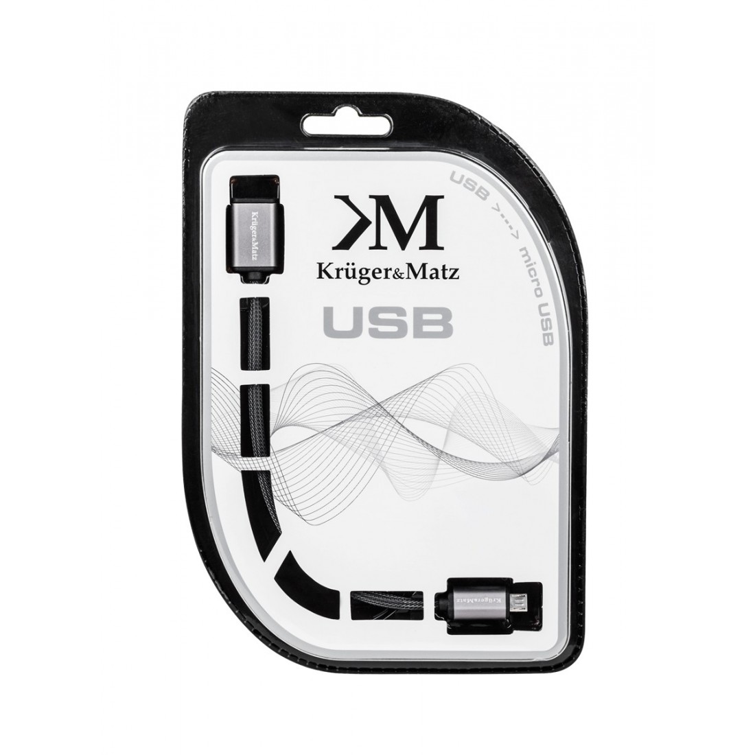 CABLU PRELUNGITOR USB-MICRO USB 0.2M KRUGER&MATZ