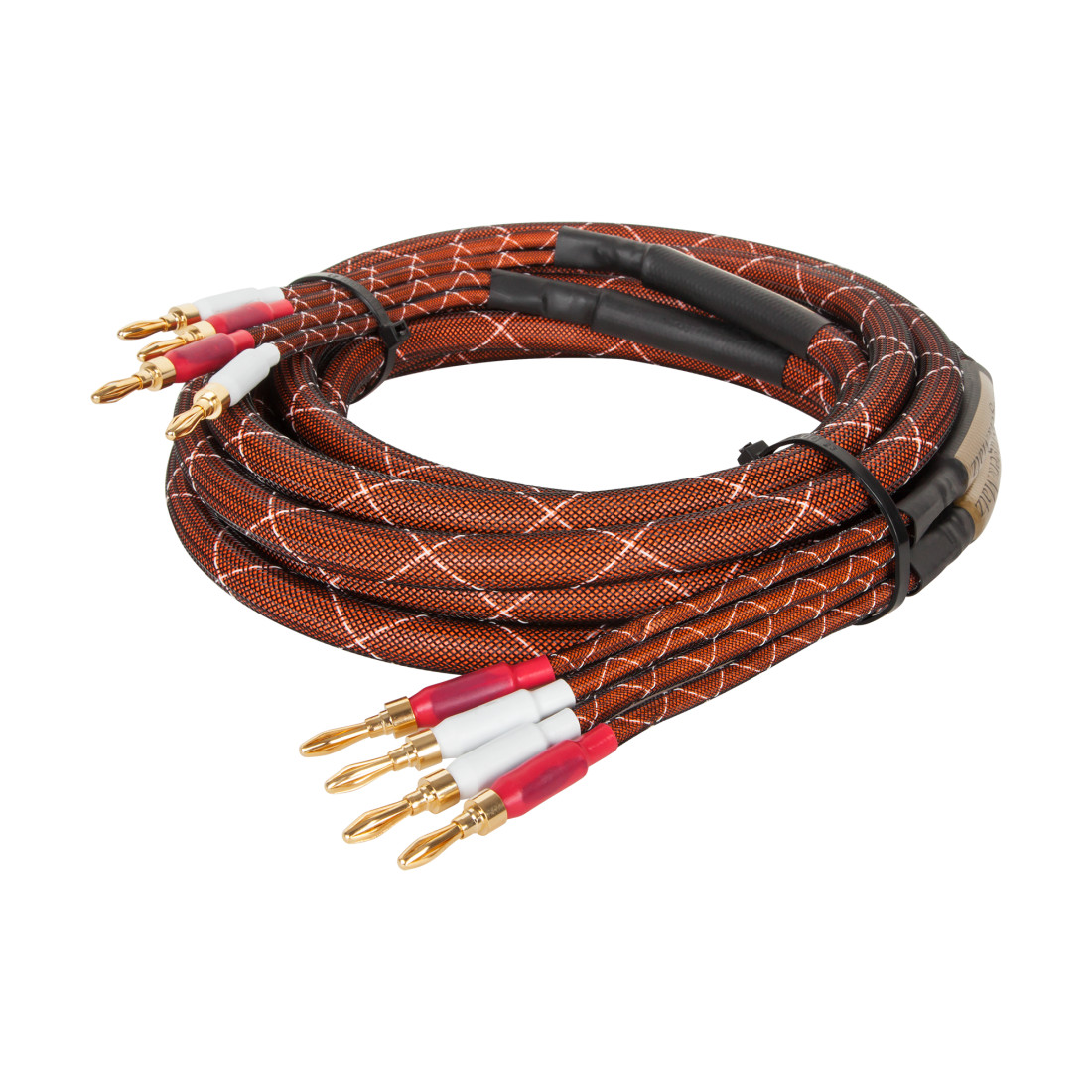 SET CABLU DIFUZOR MUFE BANANA X2 CUPRU 15AWG 5M K&M