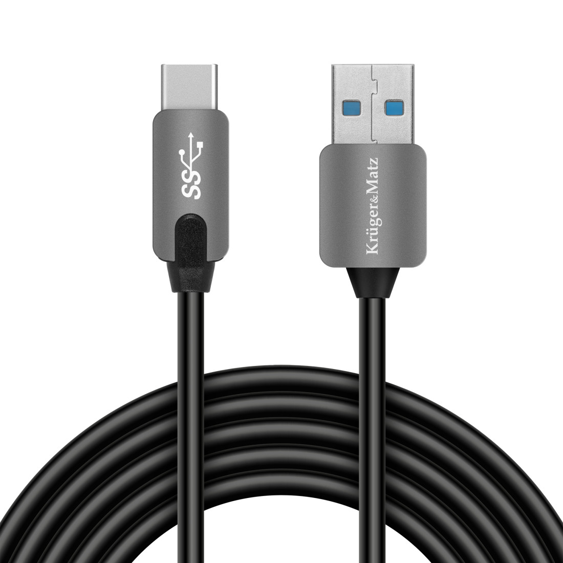 CABLU USB 3.0 TATA - USB TATA TIP C 1.0M KRUGER&MATZ