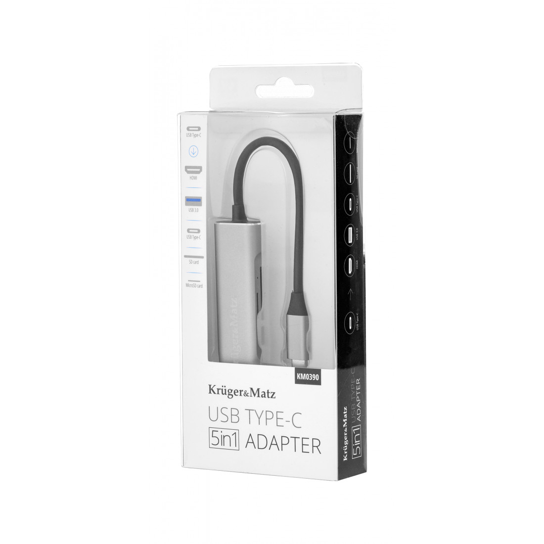 HUB USB TIP C HDMI/USB3.0/SD/MICROSD/TIP C