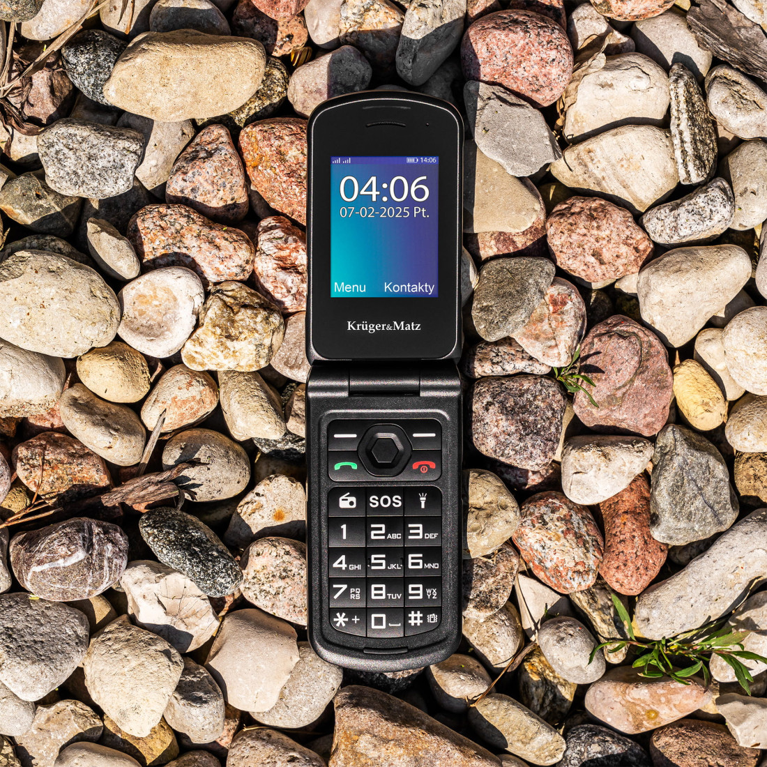 TELEFON RUGGED IRON 5 FLIP KRUGER&MATZ