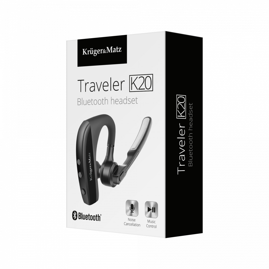 HEADSET BLUETOOTH TRAVELER K20 KRUGER&MATZ
