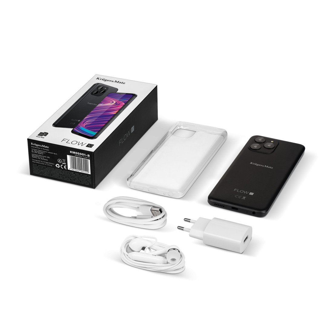 SMARTPHONE FLOW 10 NEGRU KRUGER&MATZ