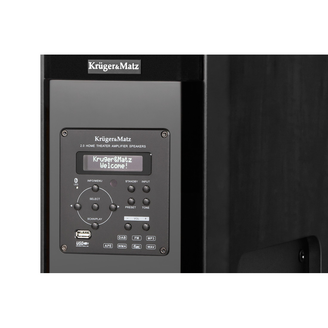 SISTEM AUDIO PASSION NEGRU KRUGER&MATZ
